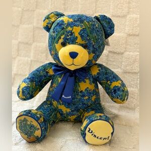 ‼️‼️SOLD‼️‼️ Van Gogh Iris Build A Bear Teddy NWT